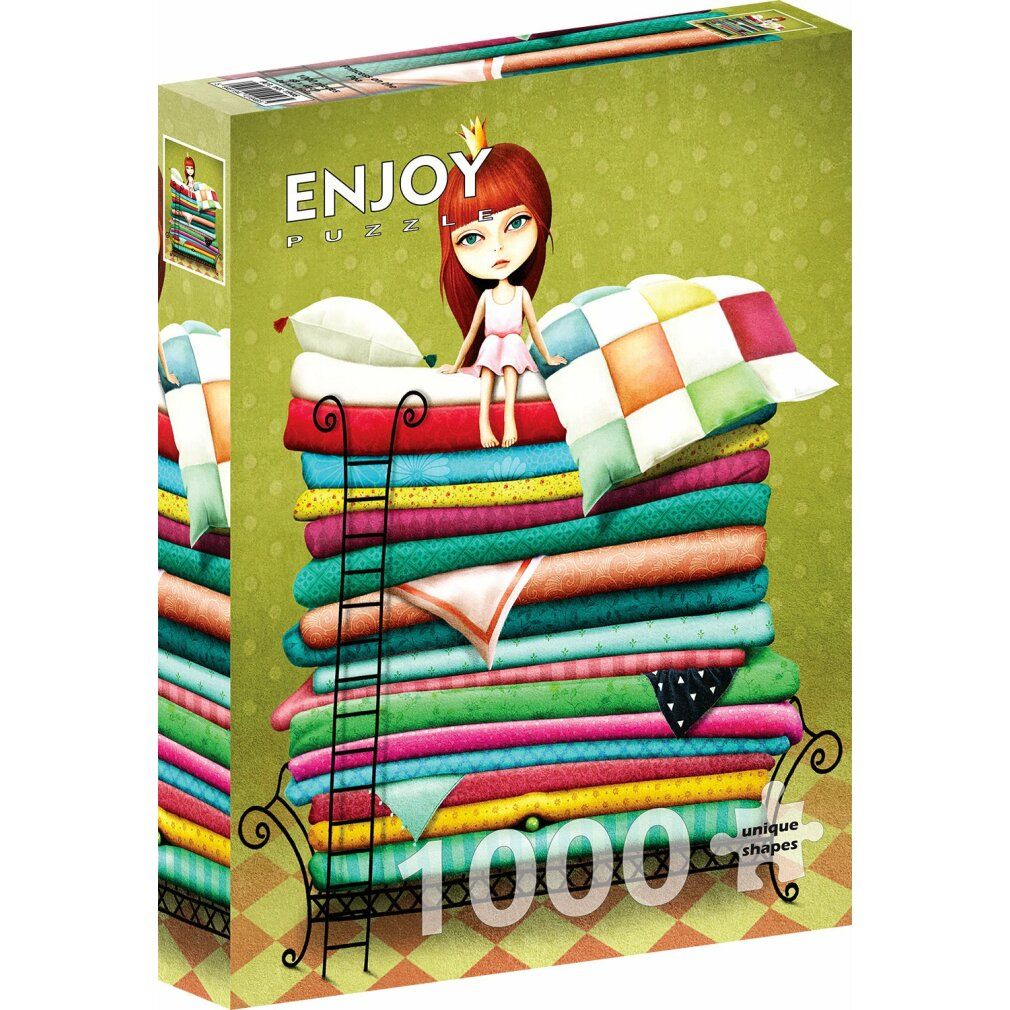 enjoy Puzzle Princesse sur petits pois 1000 pièces