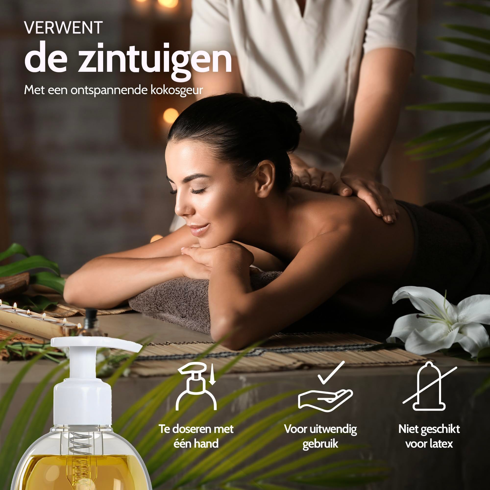 Vibratissimo Massageolie Coconut