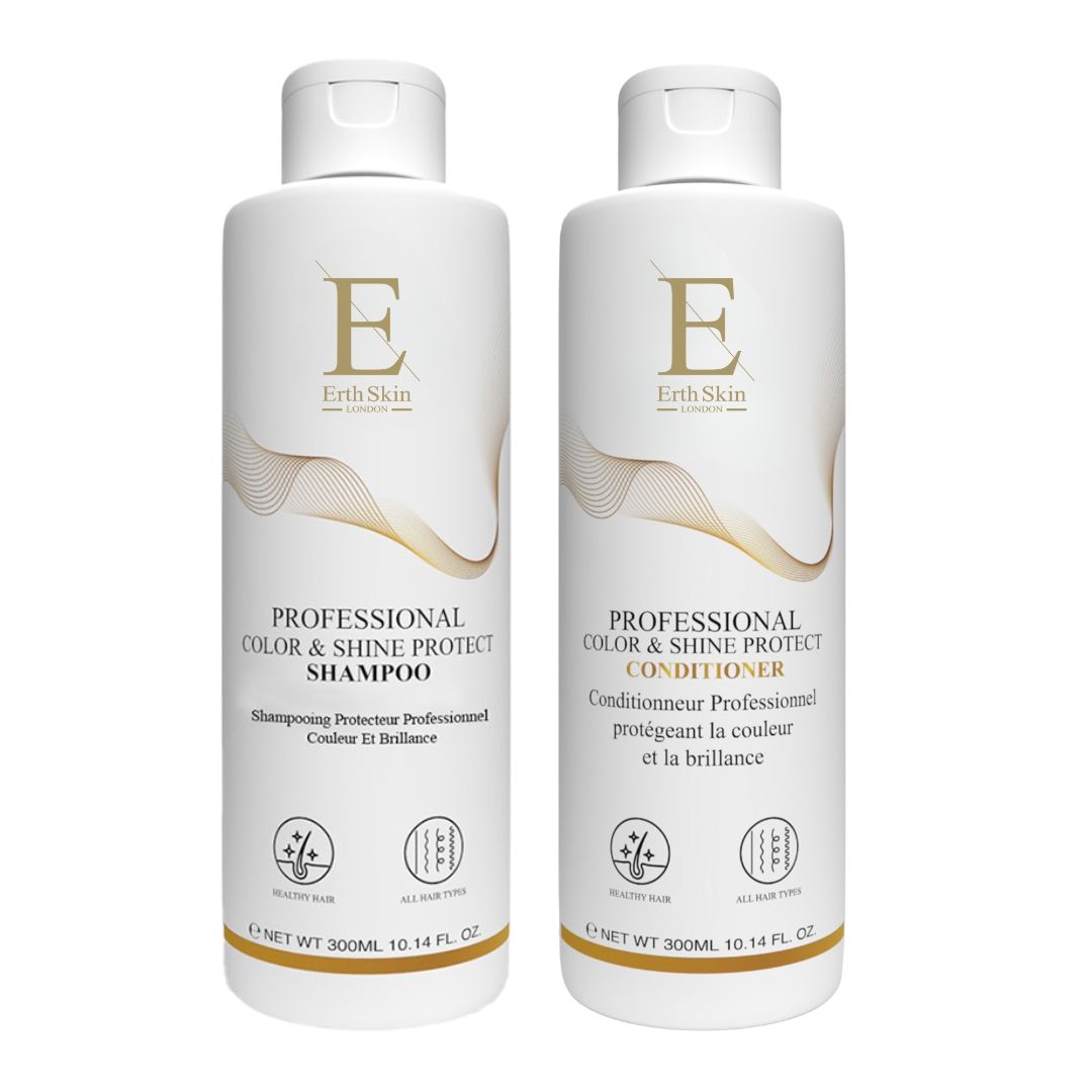 ErthSkin London Kleur & Glans Beschermende Shampoo + Conditioner