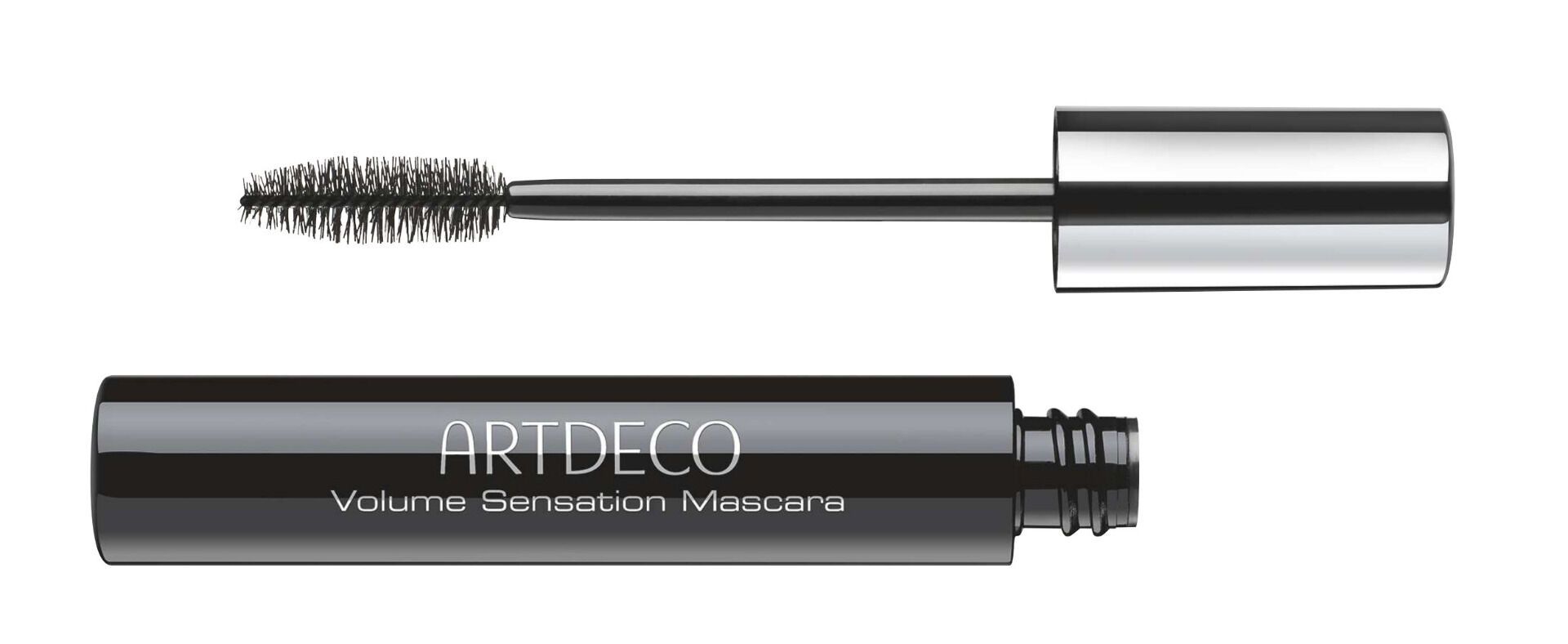 ARTDECO Volume Sensation Mascara met applicator en zwarte huls.