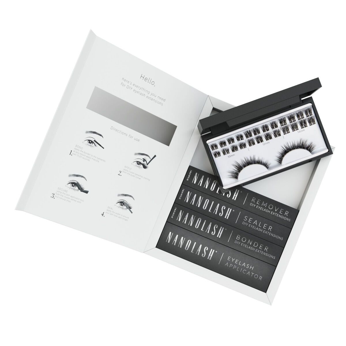 Nanolash DIY Eyelash Starter Kit Heartbreaker | Femme