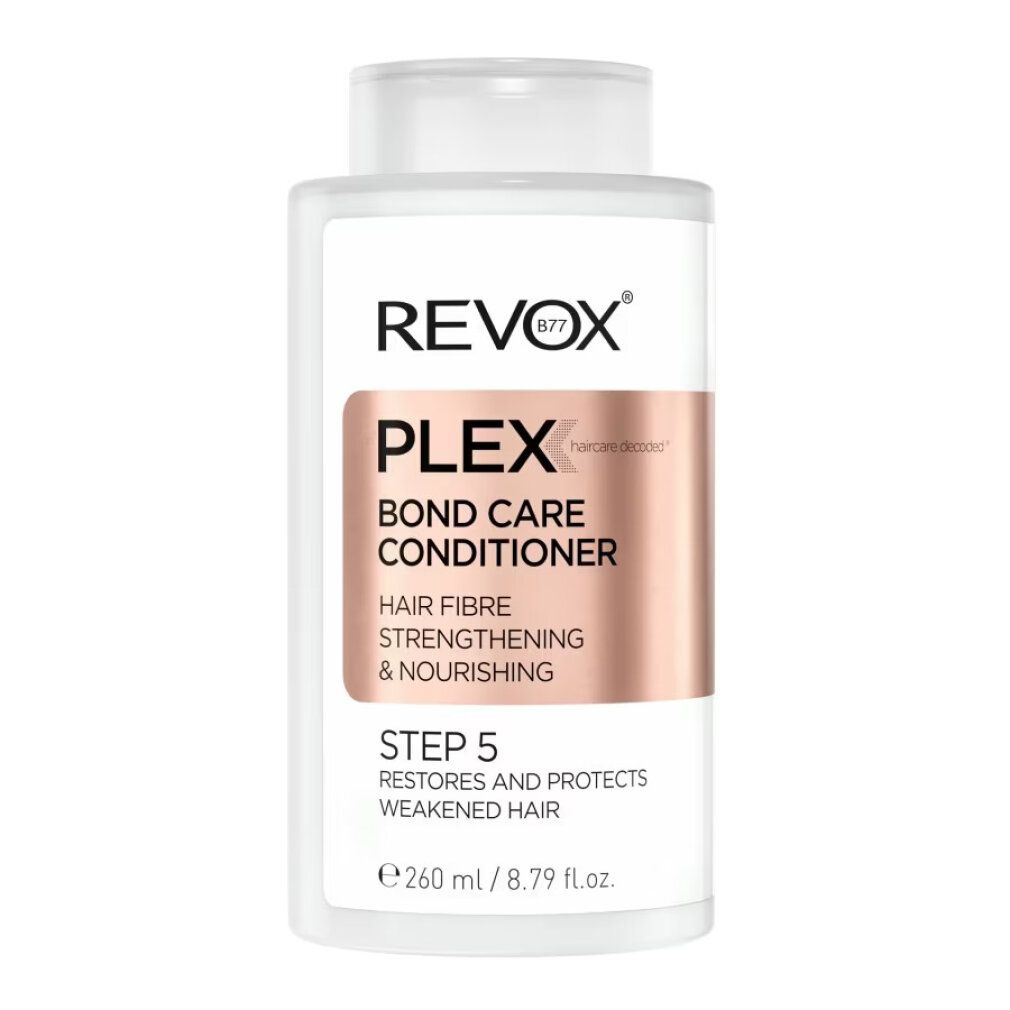 Revox Plex Bond Care Conditioner fles, Stap 5, voor haarvezels, versterkend en voedend.