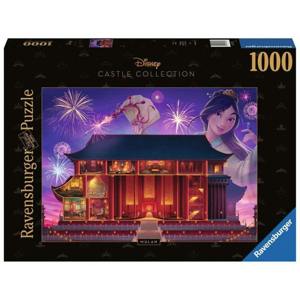 Puzzle Disney Castle Collection Mulan (1000 pièces)