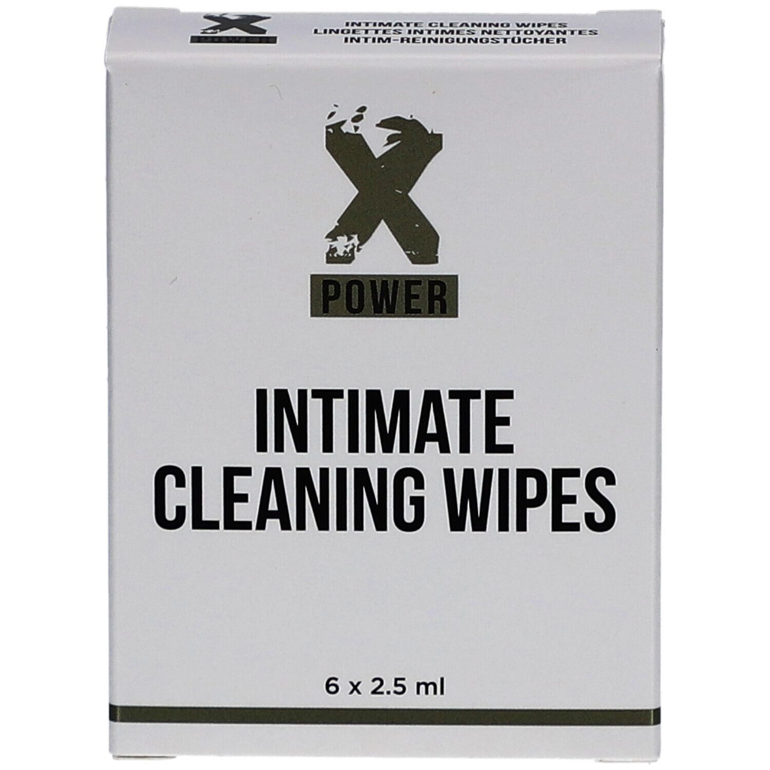 XPOWER Lingettes nettoyantes intimes