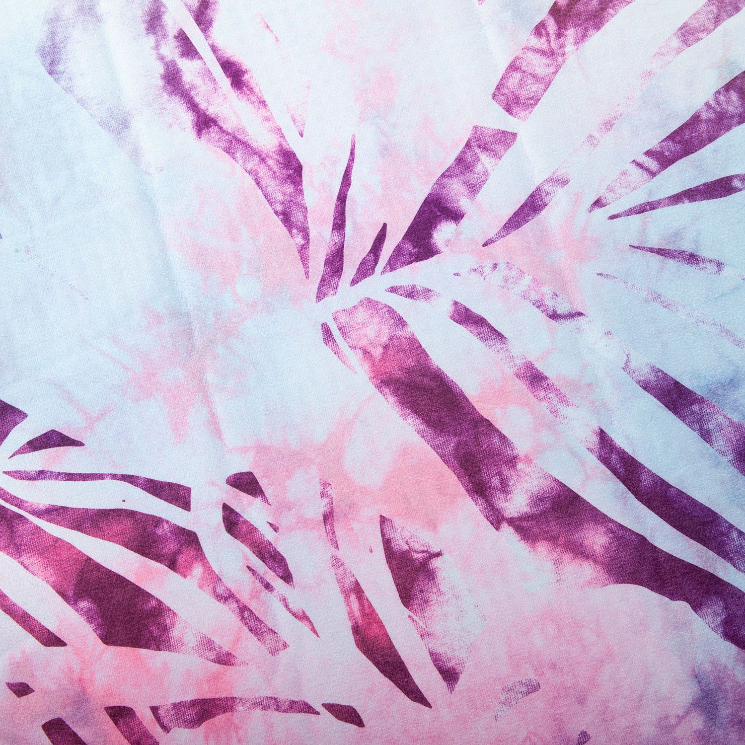 bodhi GRIP² Yoga Towel Art Collection, Arctic Leaves, blue-batik