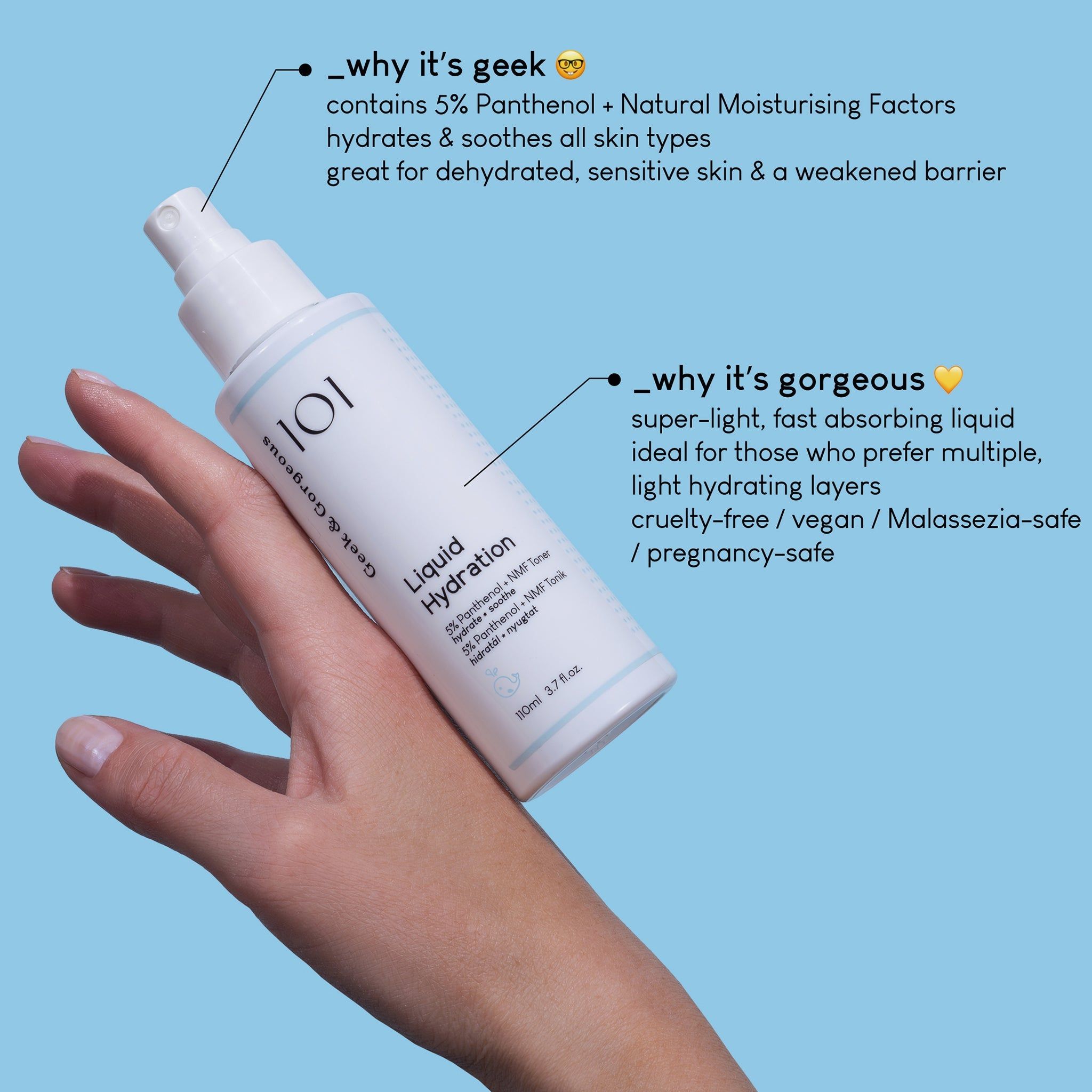 Geek & Gorgeous  Liquid Hydration