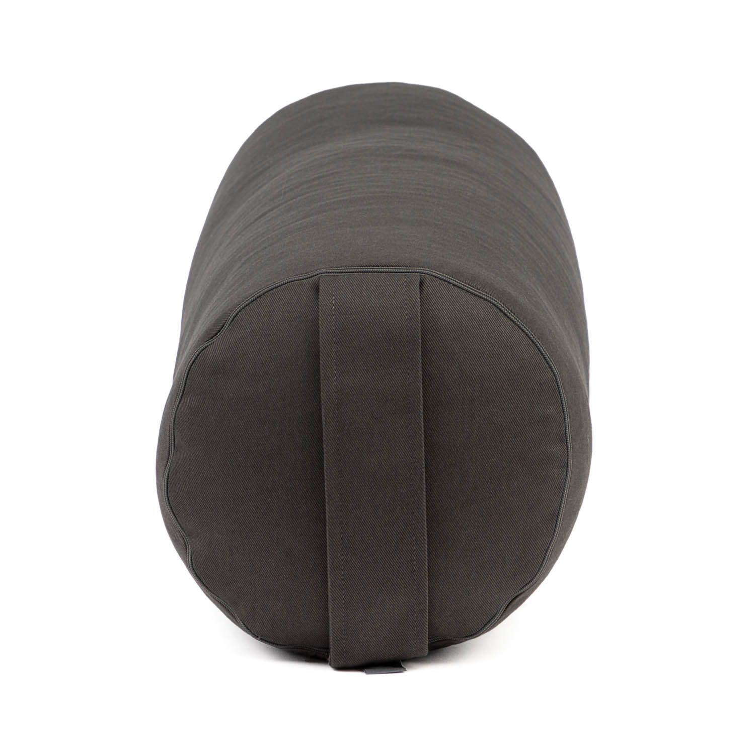 bodhi Yoga bolster (rond) ECO, vulling KAPOK antraciet