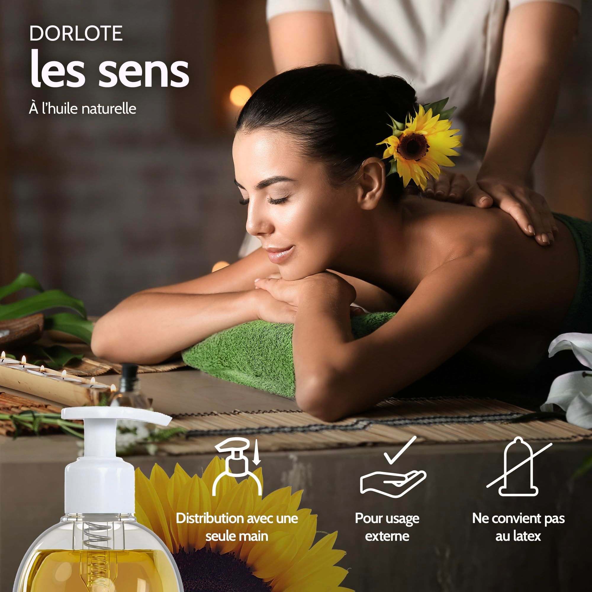 Vibratissimo Huile de Massage Natural