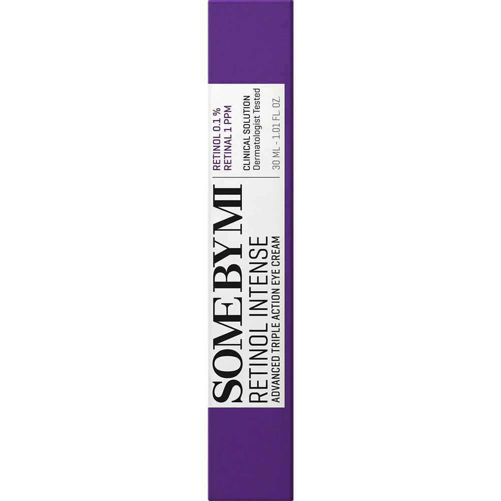 Emballage de la crème contour des yeux SOMEBYMI Retinol Intense Advanced Triple Action.