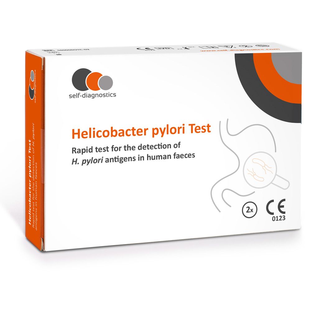 self-diagnostics Test de dépistage Helicobacter pylori dans les selles – test rapide à domicile