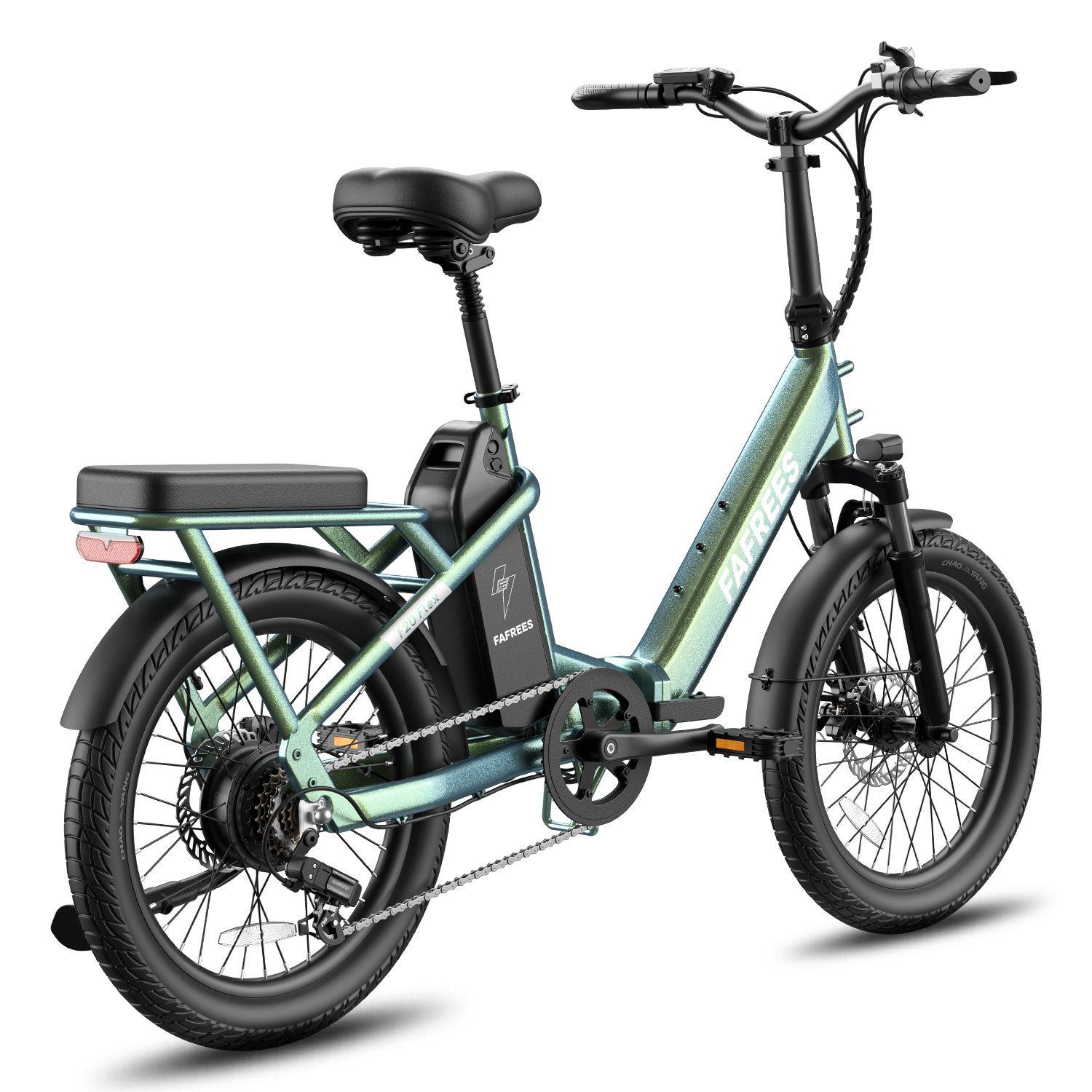 FAFREES F20 Flex Elektrische fiets voor woon-werkverkeer met 36V 20Ah accu / 100 km actieradius