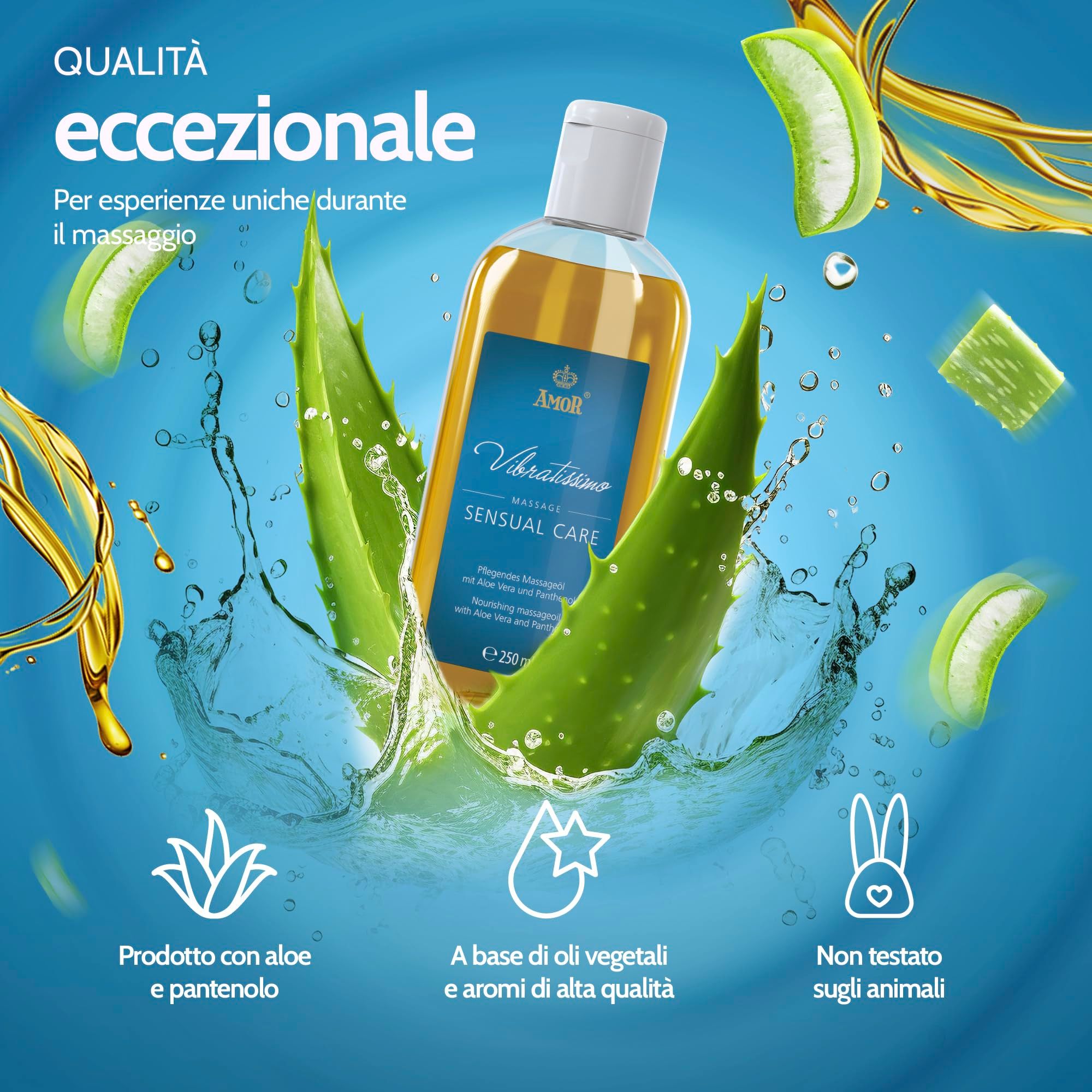 Vibratissimo Massageolie Sensual Care