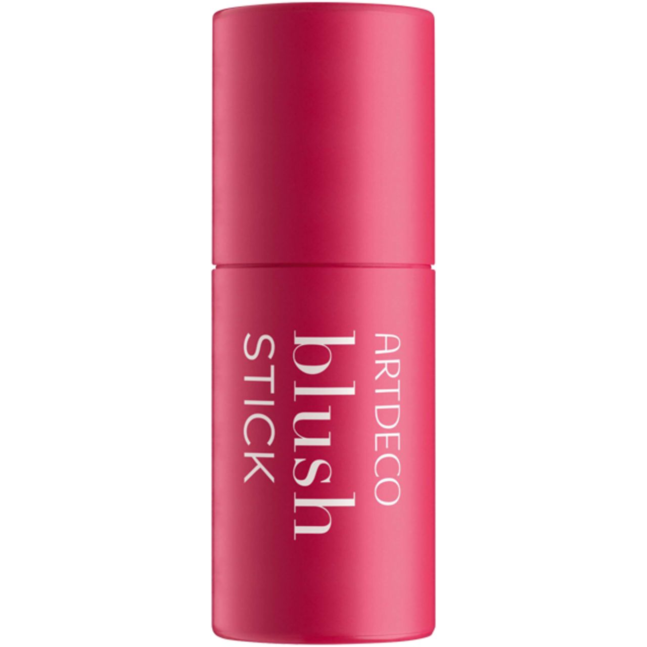 Artdeco Blush Stick. Gesloten roze stick. De stick draagt de tekst "blush stick" en "Artdeco".