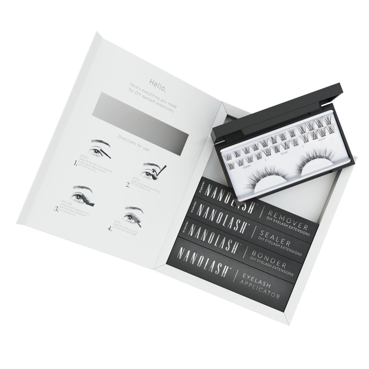 Nanolash DIY Eyelash Starter Kit – Innocent | Dames