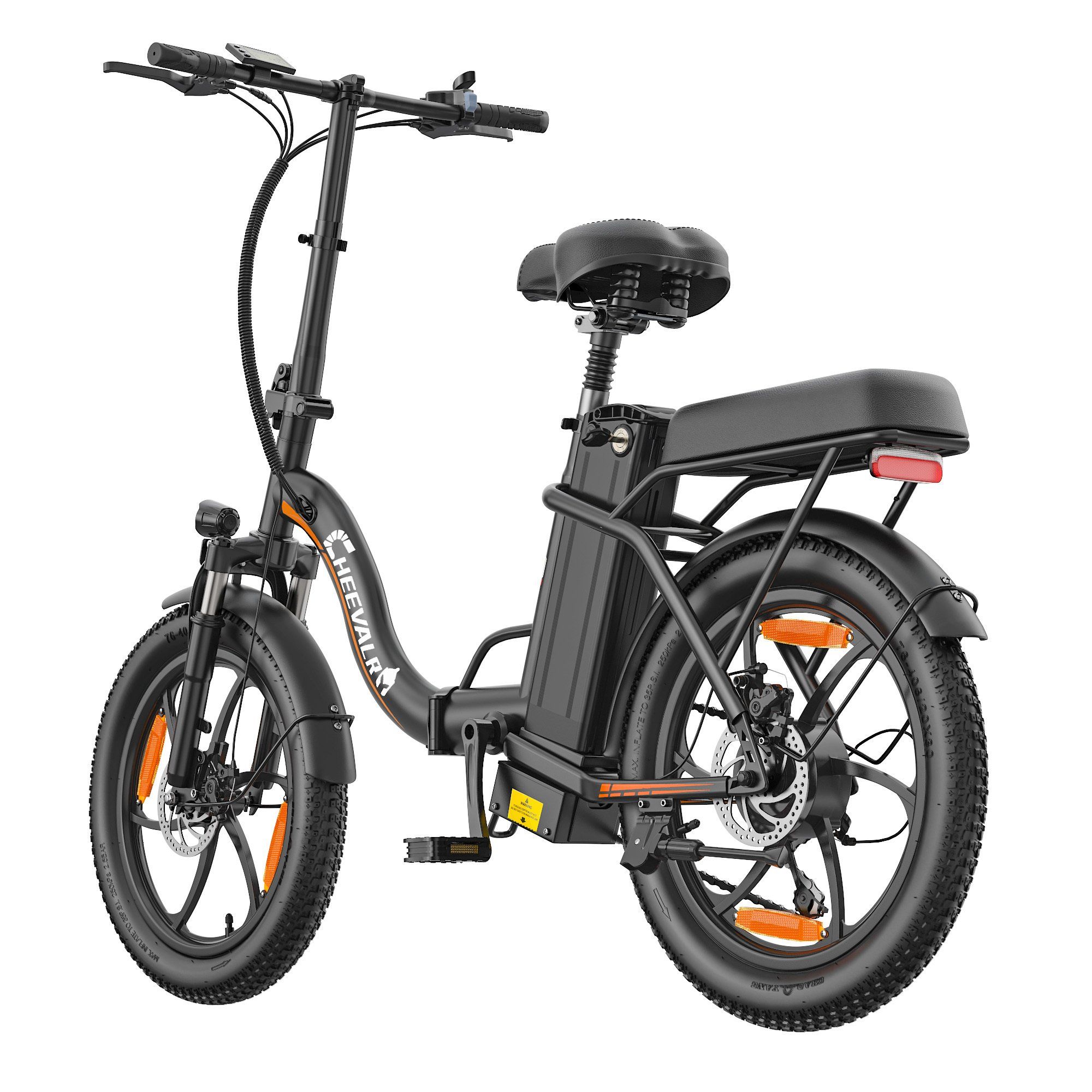 Cheevalry C16-1 Vélo électrique pliable pour adultes, batterie 48 V 16 Ah