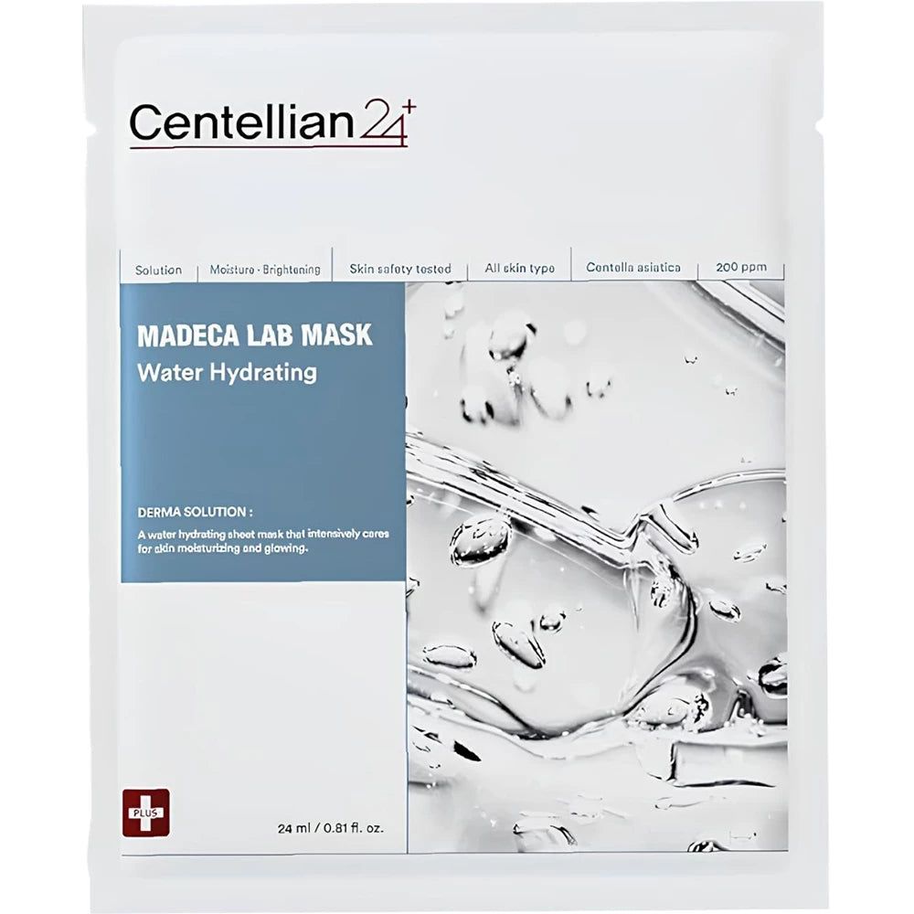 CENTELLIAN24 Madeca Lab Mask Water – Masque hydratant à l’acide hyaluronique et TECA