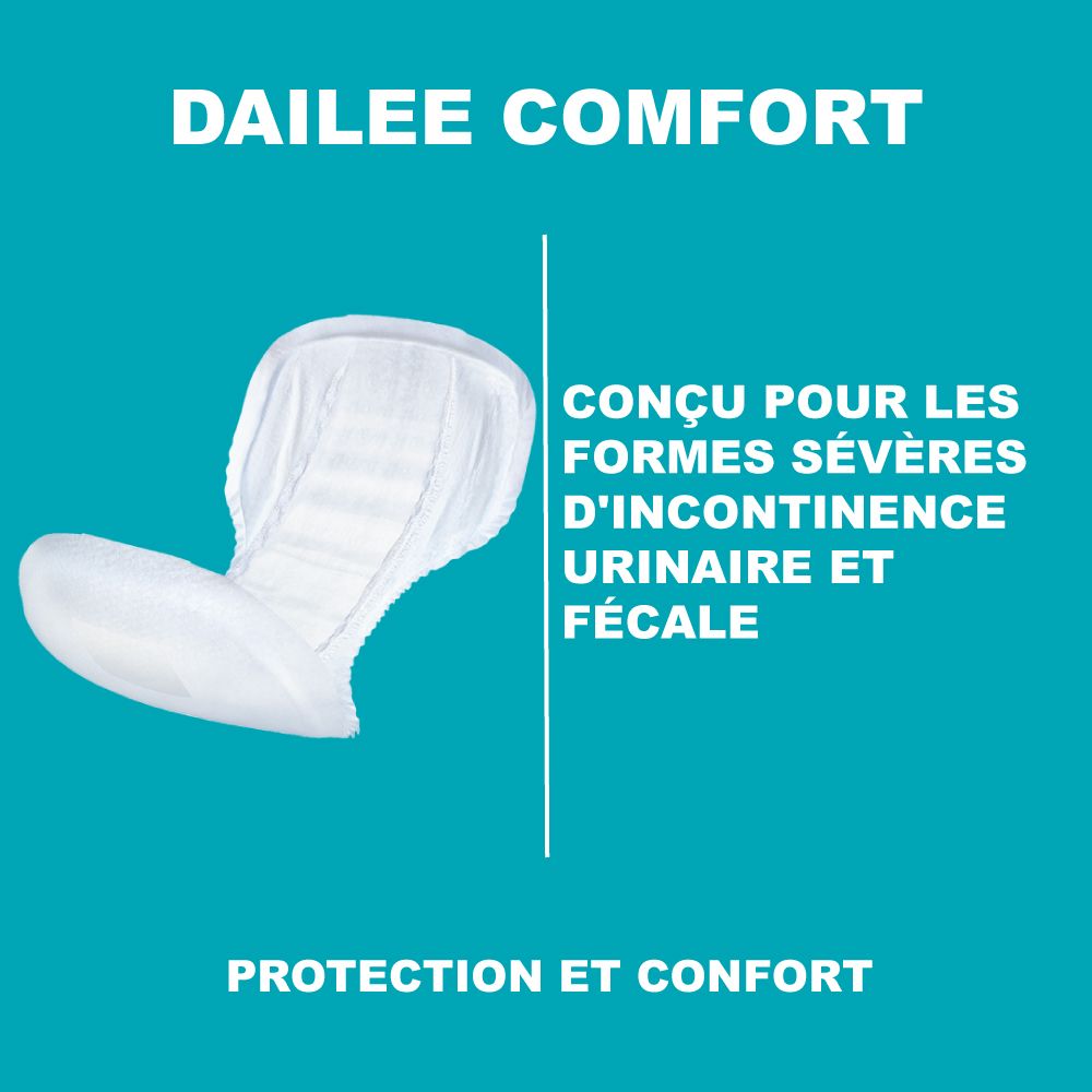 Dailee Comfort Maxi Protections Anatomique Incontinence