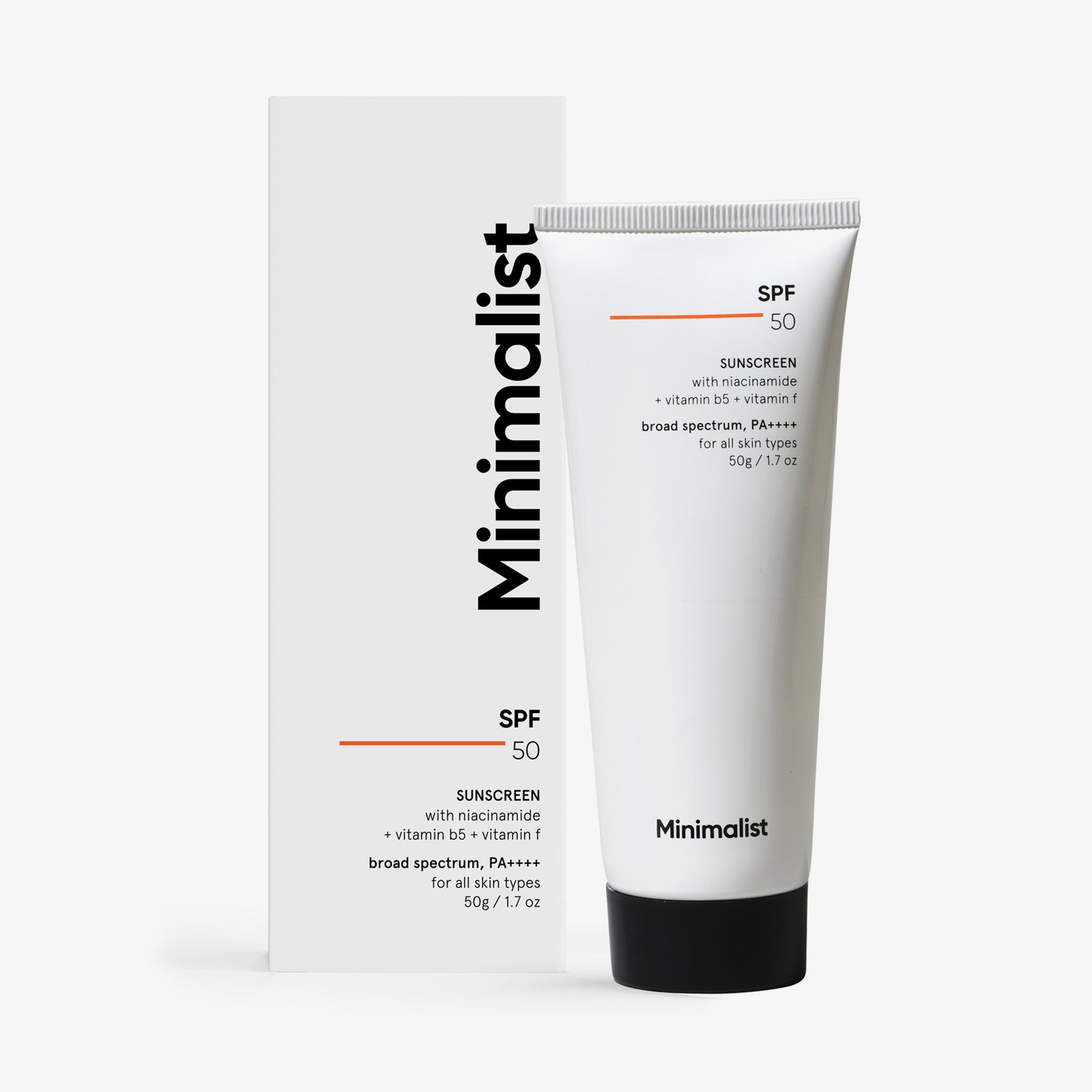 Minimalist SPF 50 Sunscreen