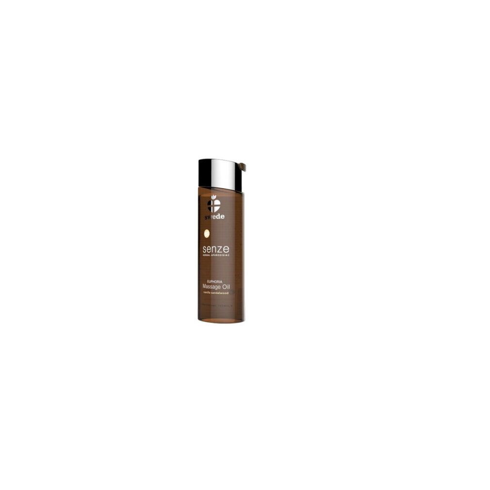 Huile de massage Swede Senze Euphoria, Vanille Santal, flacon 100ml.