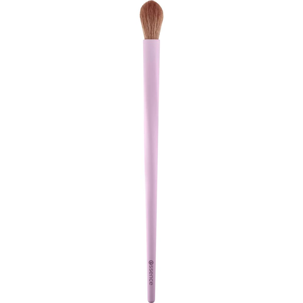 Blending brush. Roze handvat, goudkleurige borstelharen. Merk: Essence.