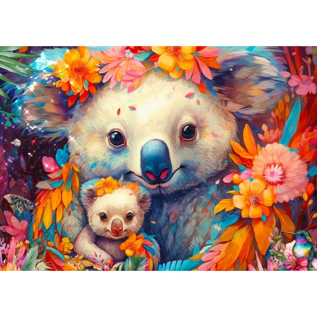 enjoy Puzzel knuffel met Koala 1000 delen