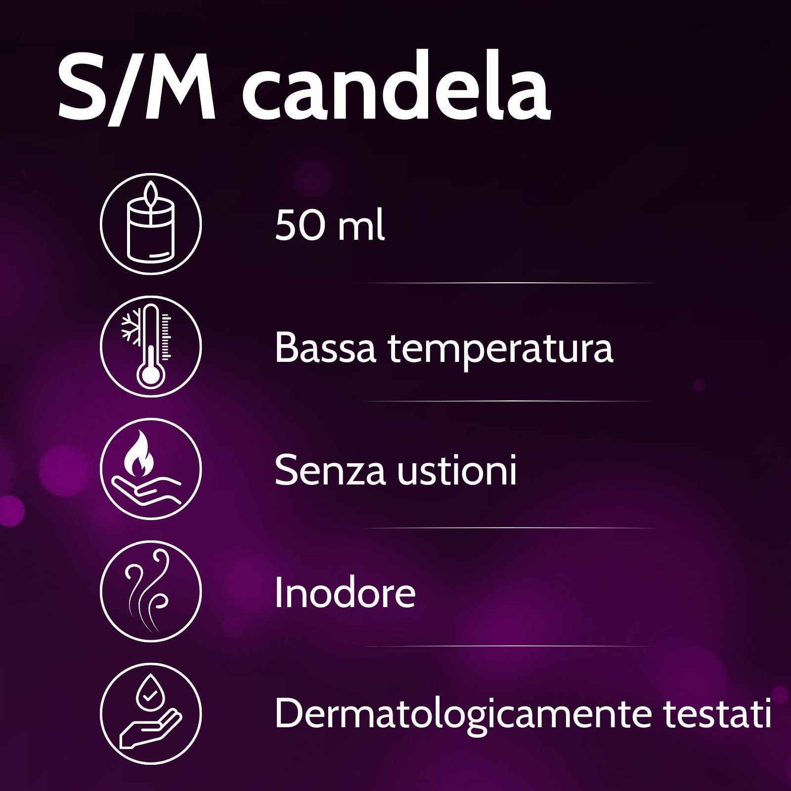 Vibratissimo Bougie S/M Mystic Black