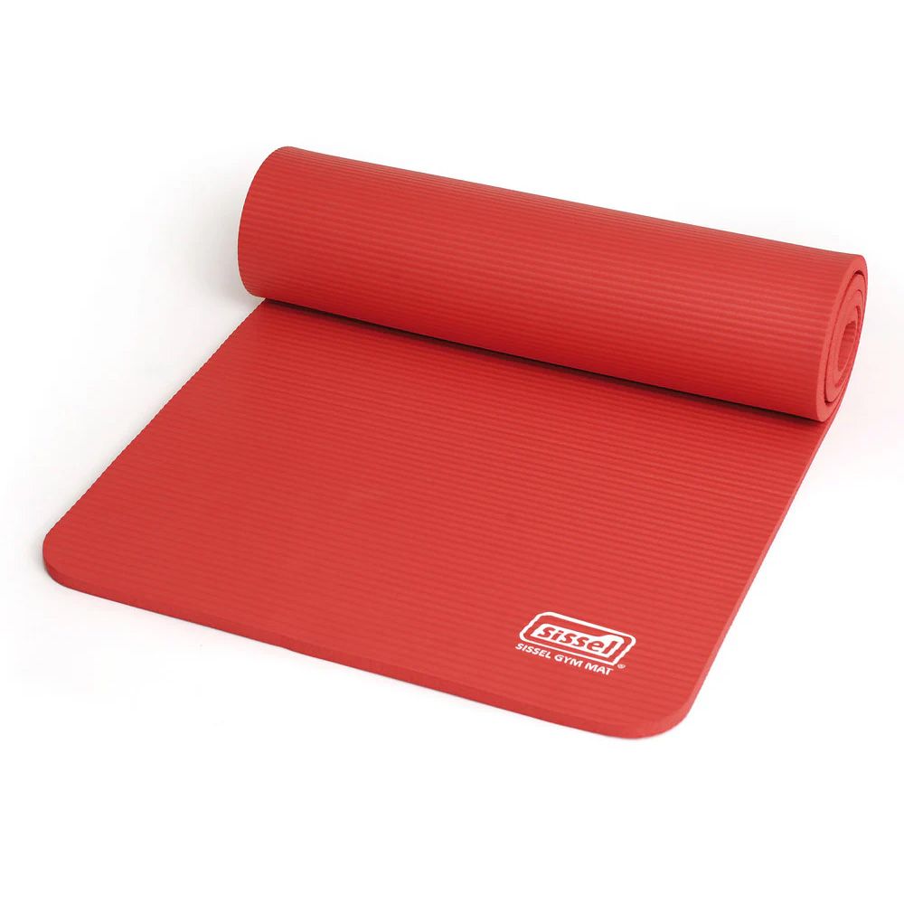 Sissel Matelas De Gym Rouge 180x60x1,5cm