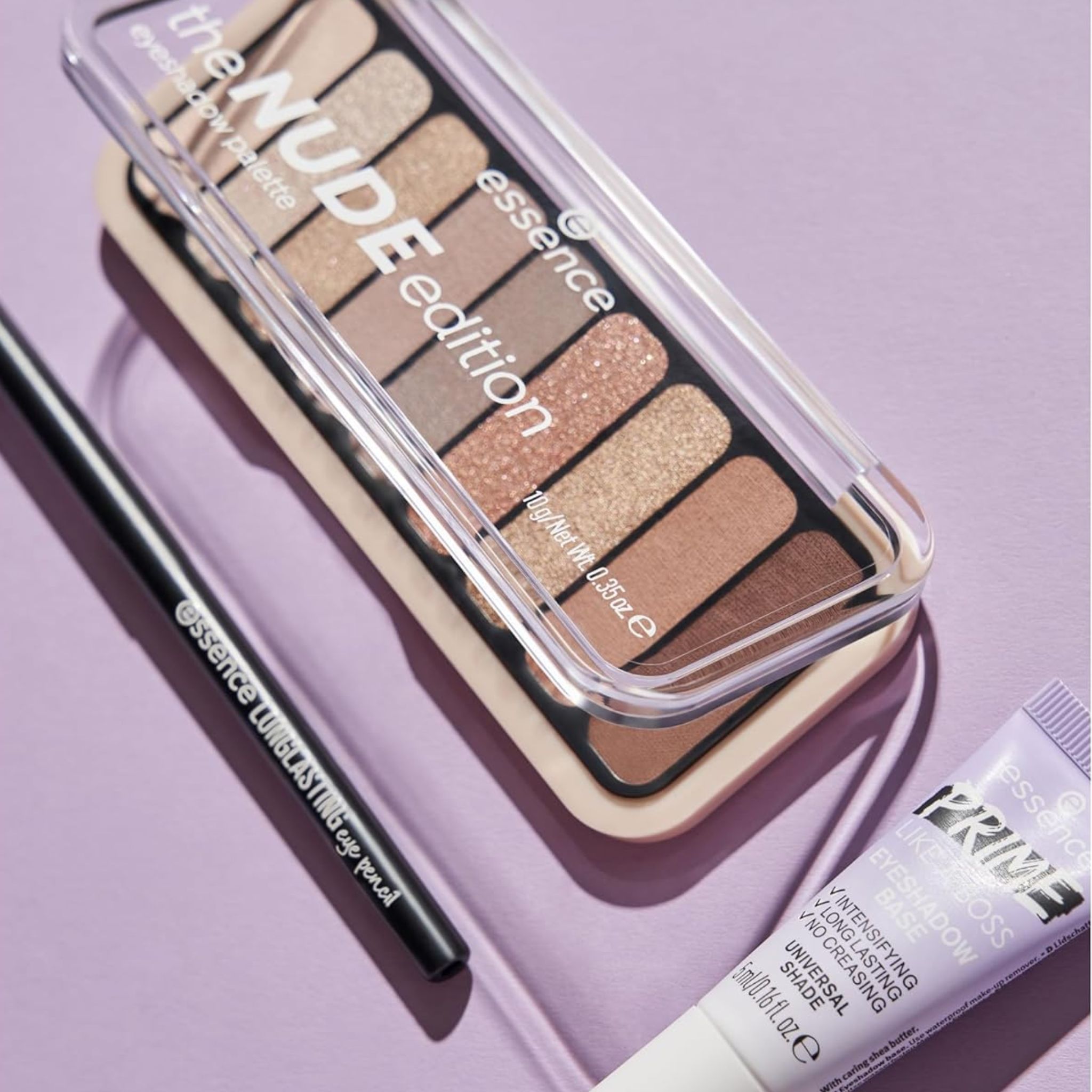 essence The Nude Eye Set – Primer, Palette & Eyeliner in Nude