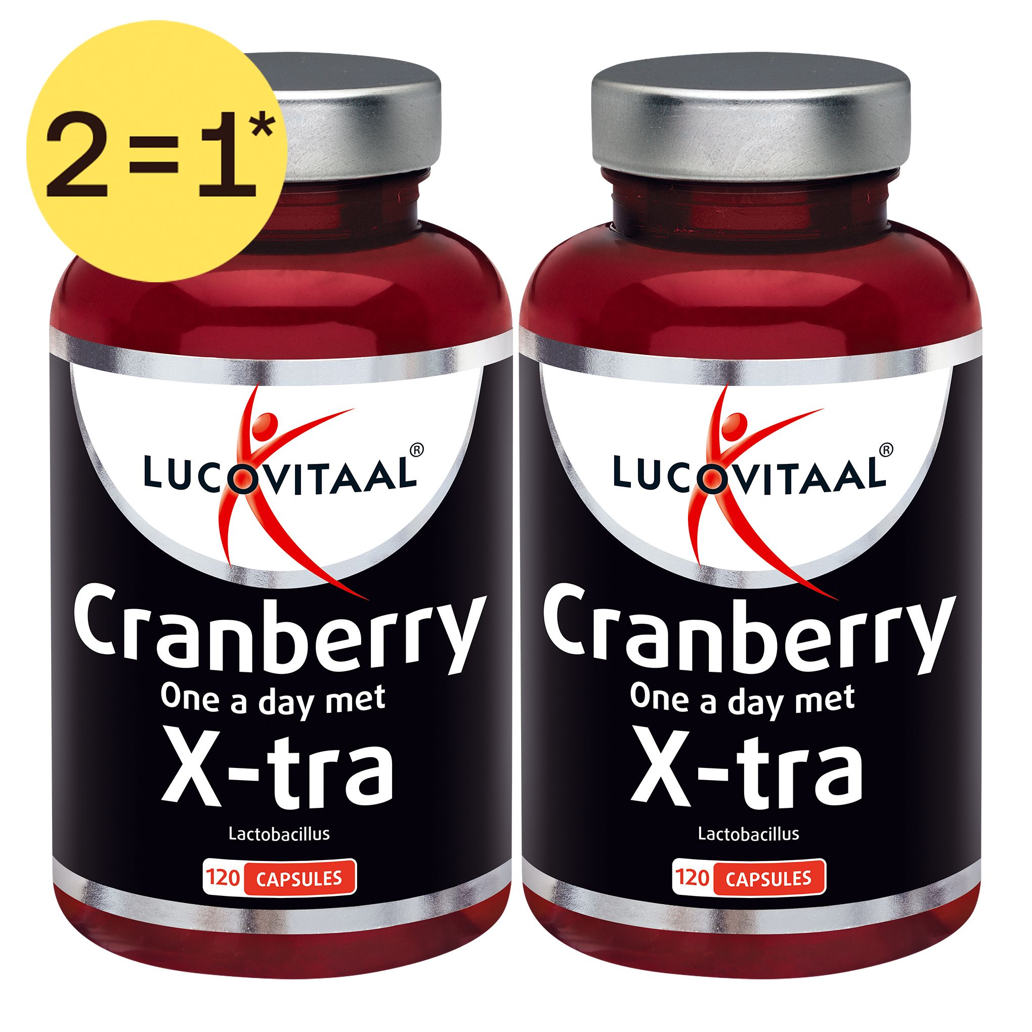 lucovitaal - Canneberge avec X-tra Lactobacillus | 2=1*