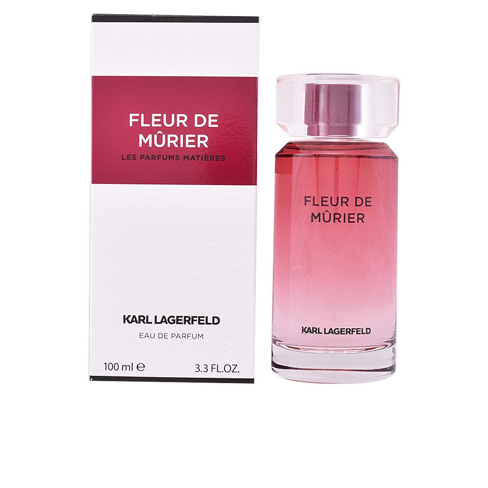 Flacon et emballage Karl Lagerfeld Fleur de Mûrier Eau de Parfum.