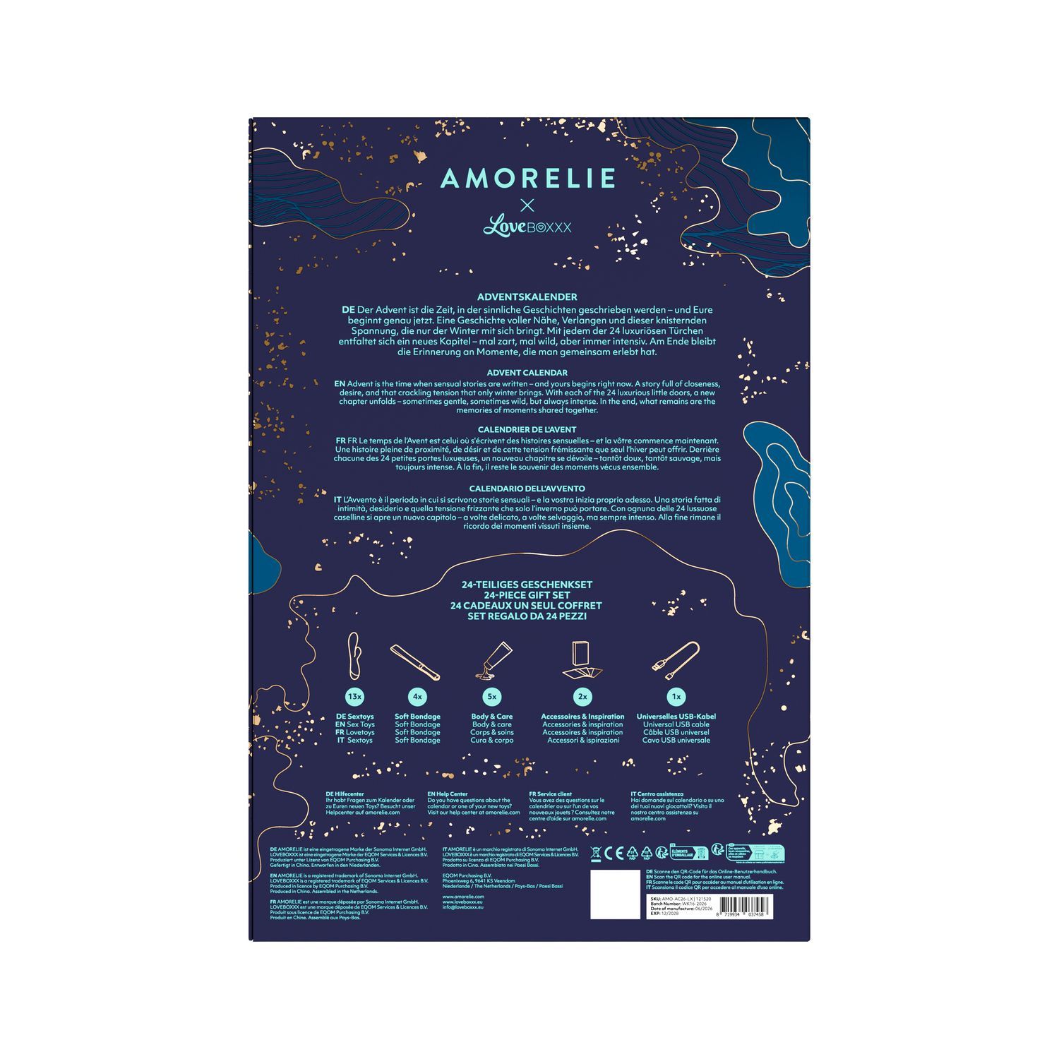AMORELIE x Loveboxxx Calendrier de l'Avent 2026 - Édition de luxe