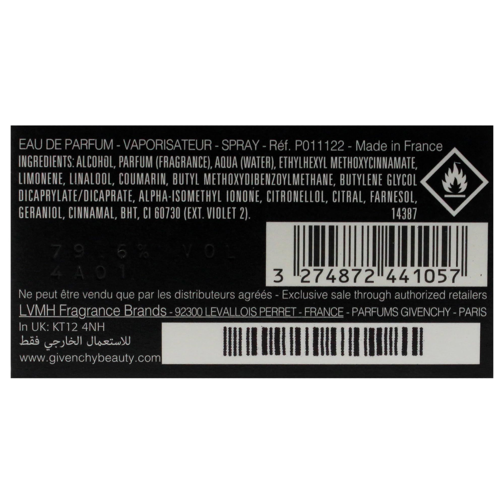 Informations produit noires. Texte et symboles. Ingrédients, avertissements, informations fabricant.