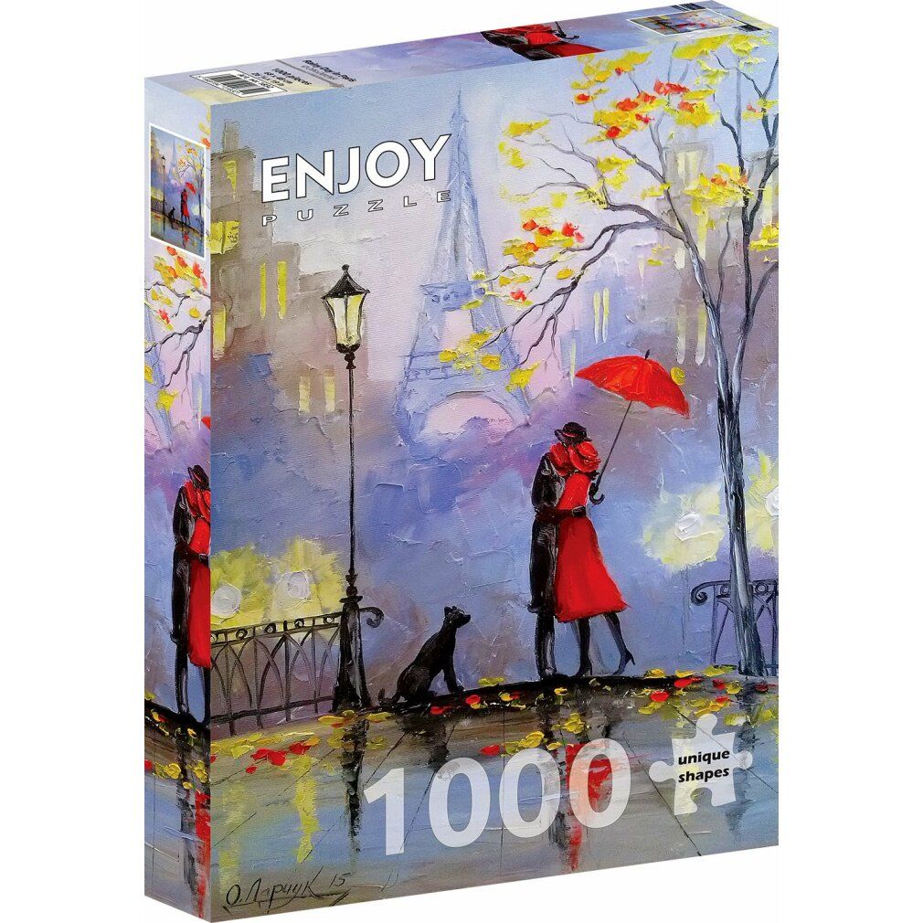 enjoy Puzzel regendag in Parijs 1000 delen