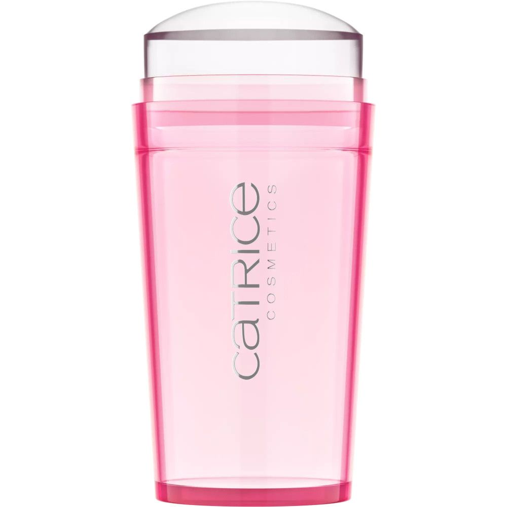 Tampon French Mani rose. Boîtier transparent avec tampon. Marque Catrice.