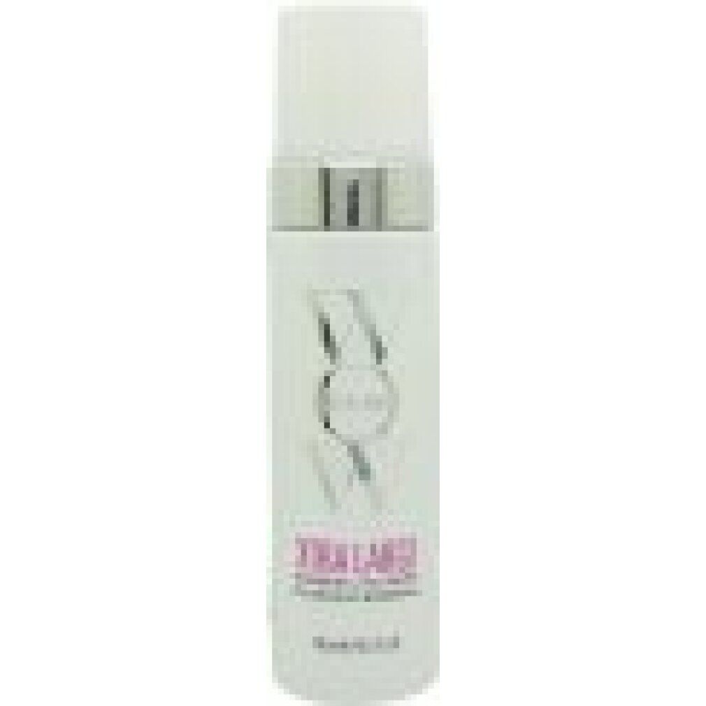 Witte fles met zilveren dop. Tekst: Xtra Large, Volumen-Schaum. 150 ml.