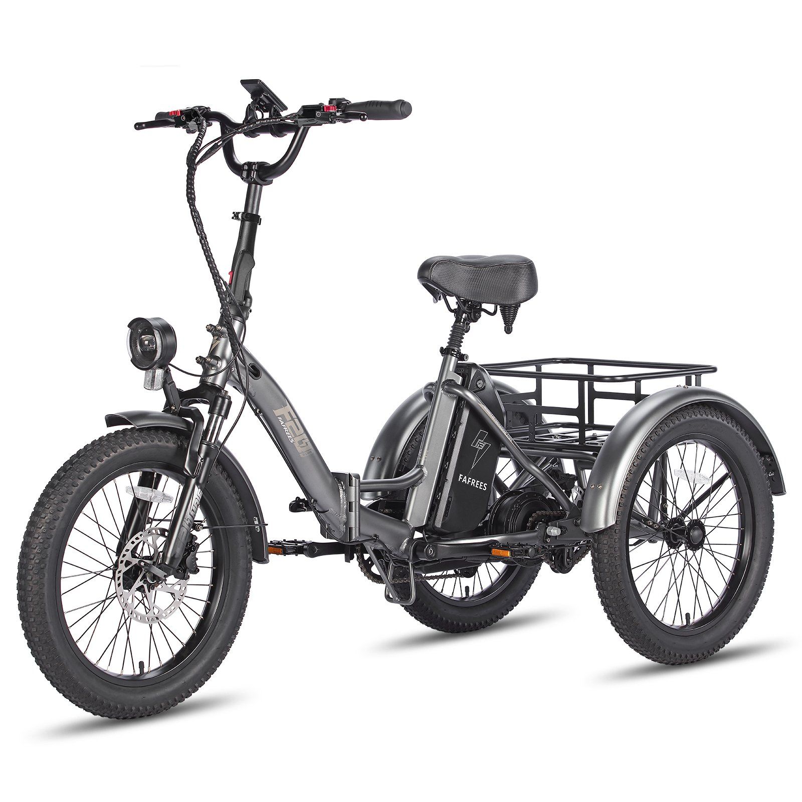Fafrees F20 Mate Elektrische driewieler, 48 V 20 Ah accu