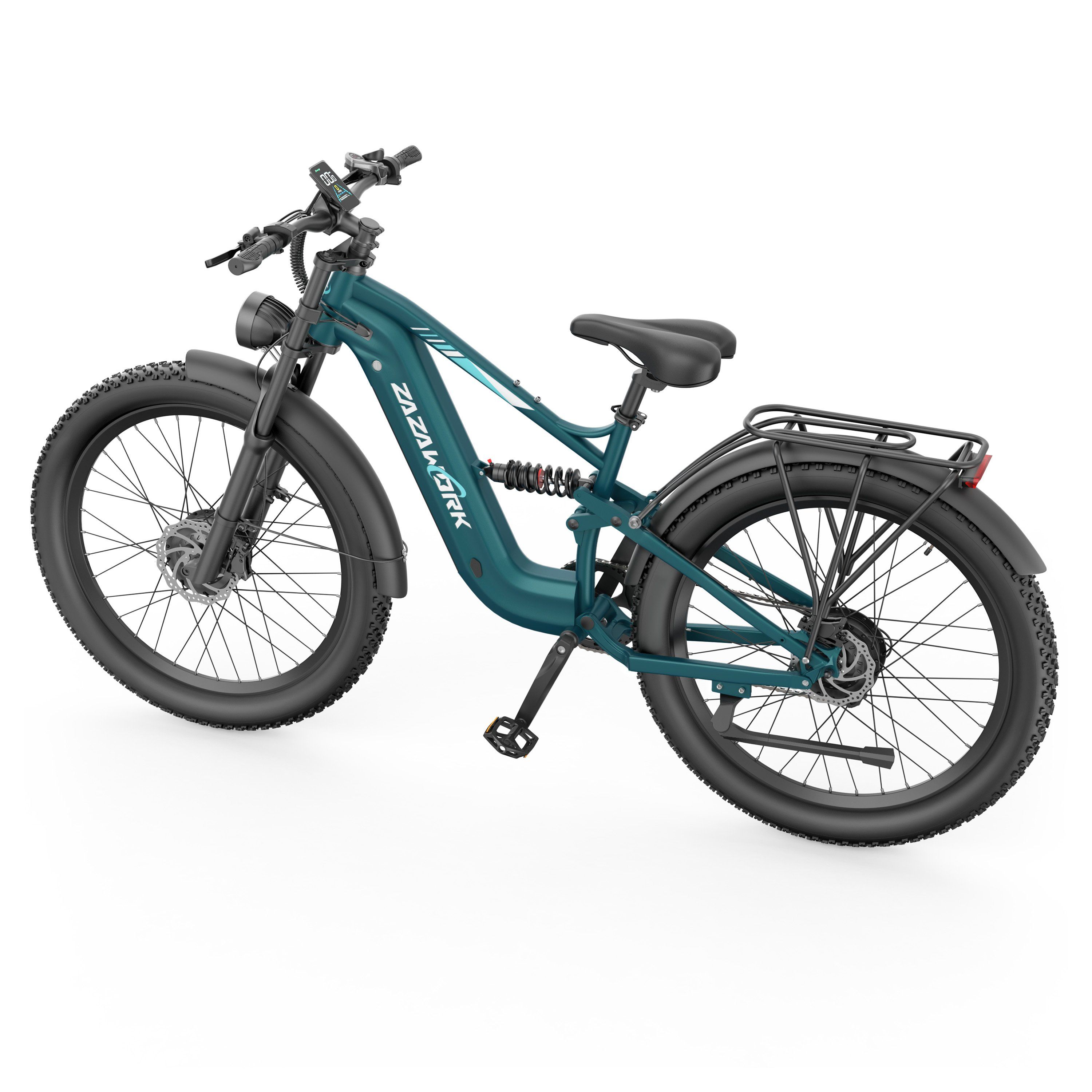ZAZAWORK CF500 PRO Vélo électrique tout-terrain, batterie 48 V 20 Ah