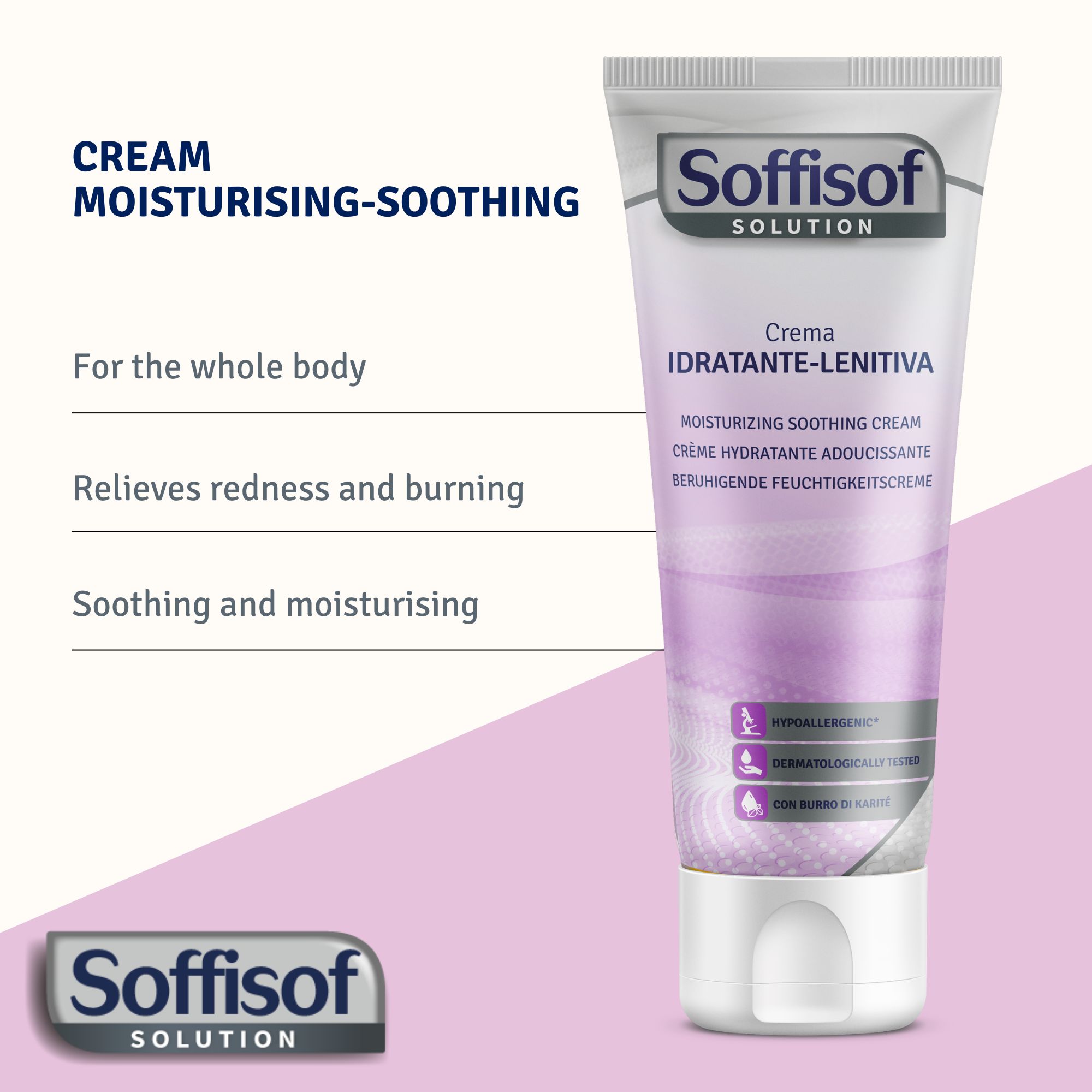 Soffisof Hydraterende en Verzachtende Crème met Ureum