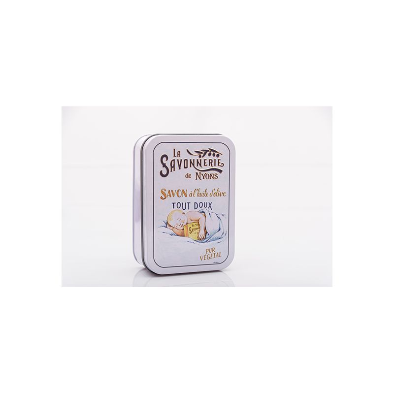 La Savonnerie de Nyons - Metalen doos met zeep - Sweet Baby