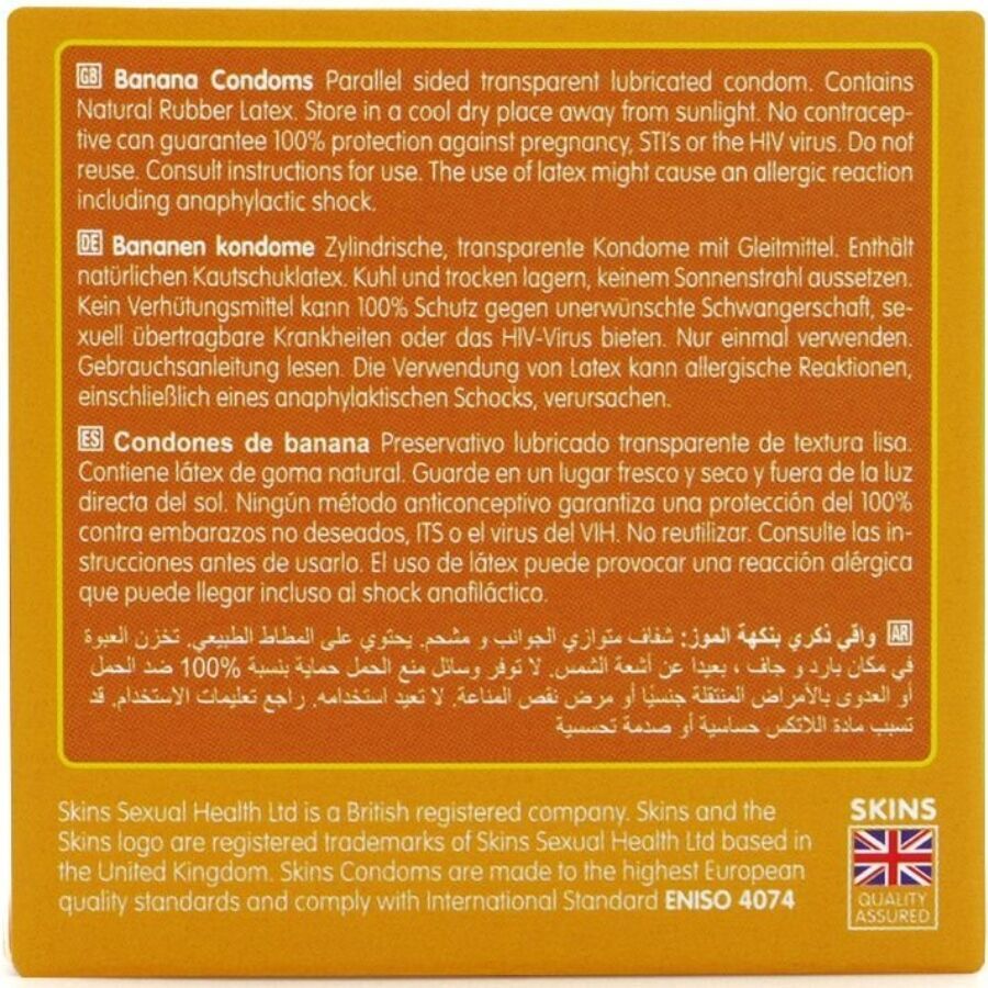 Achterkant van de verpakking. Meertalige tekst. Bevat informatie over ingrediënten, gebruiksaanwijzing en fabrikant.