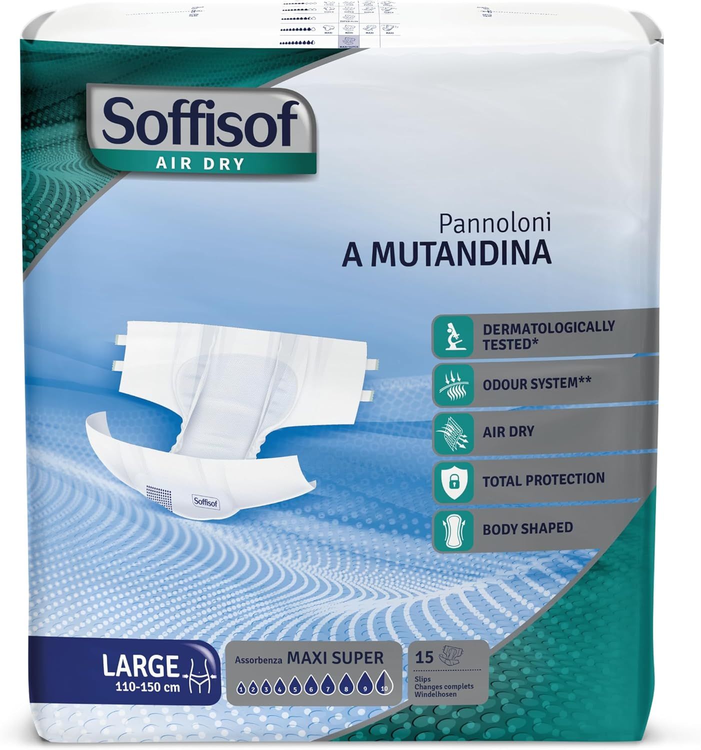 Soffisof Air Dry Luiers voor Volwassenen Maxi Super