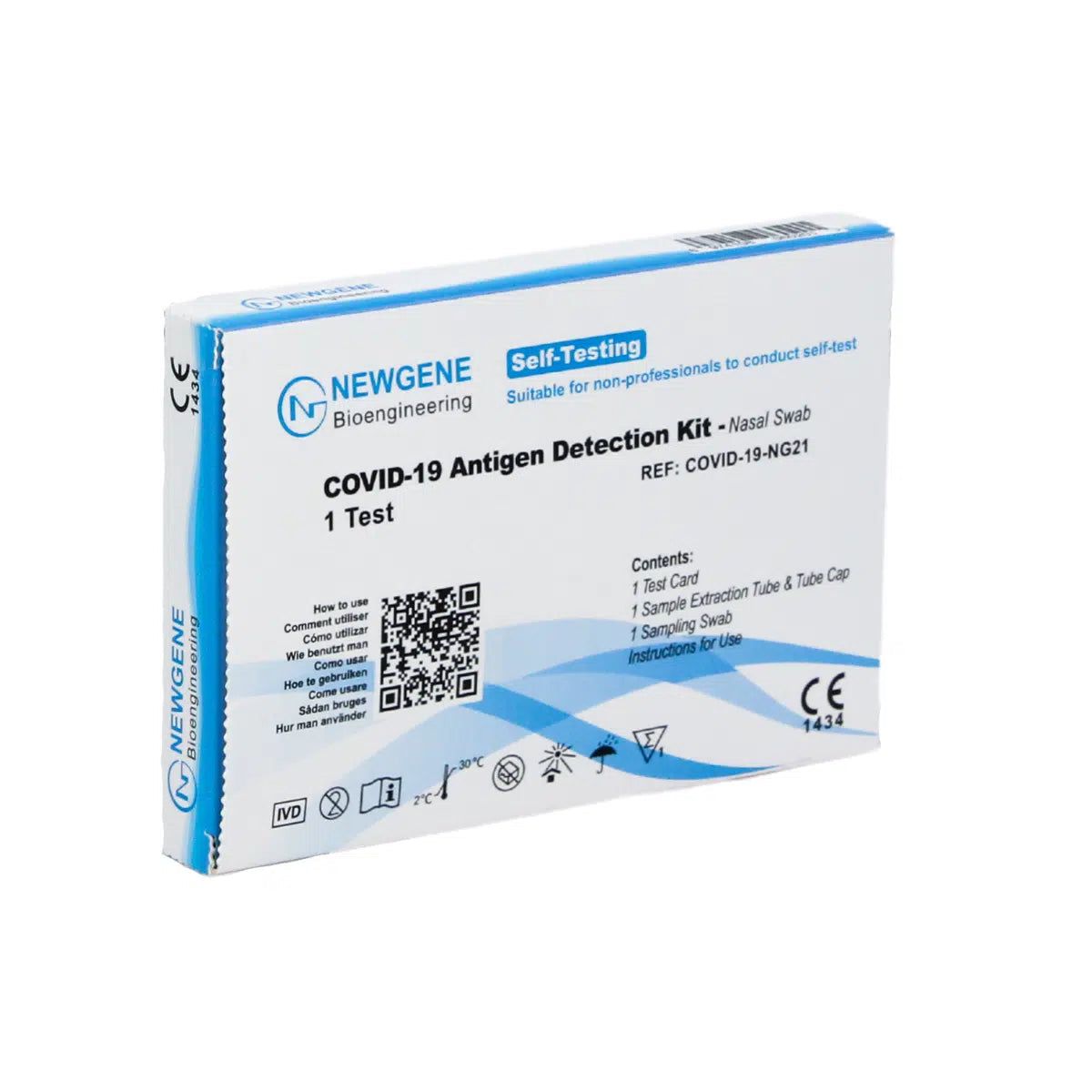 NEWGENE COVID-19 Antigen Test Corona Zelftest CE 1434 - Sneltest