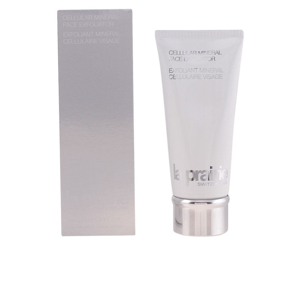 Witte tube en doos met producttekst en logo. Merk: La Prairie.