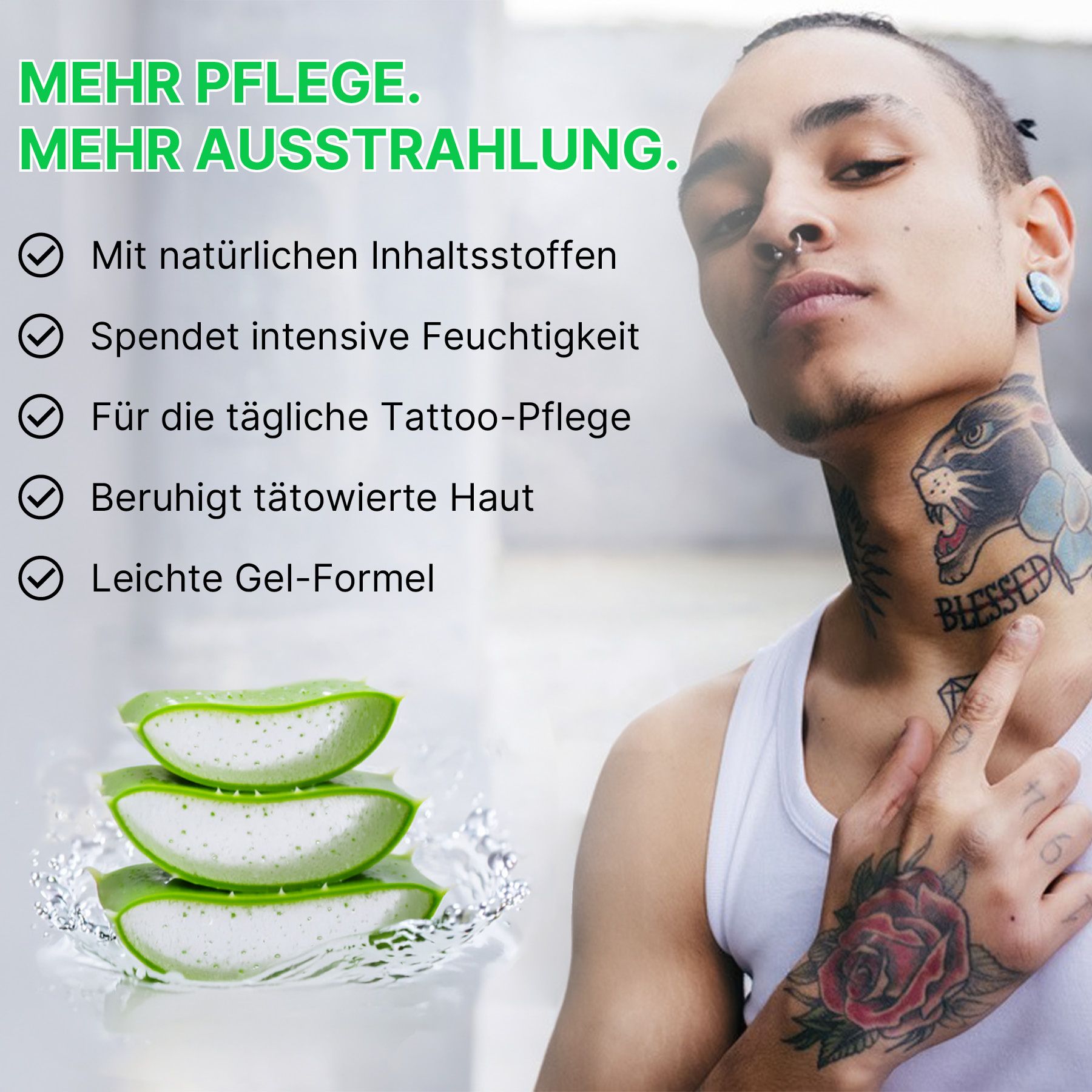 ALIVER Tattoo-crème voor nazorg van tatoeages