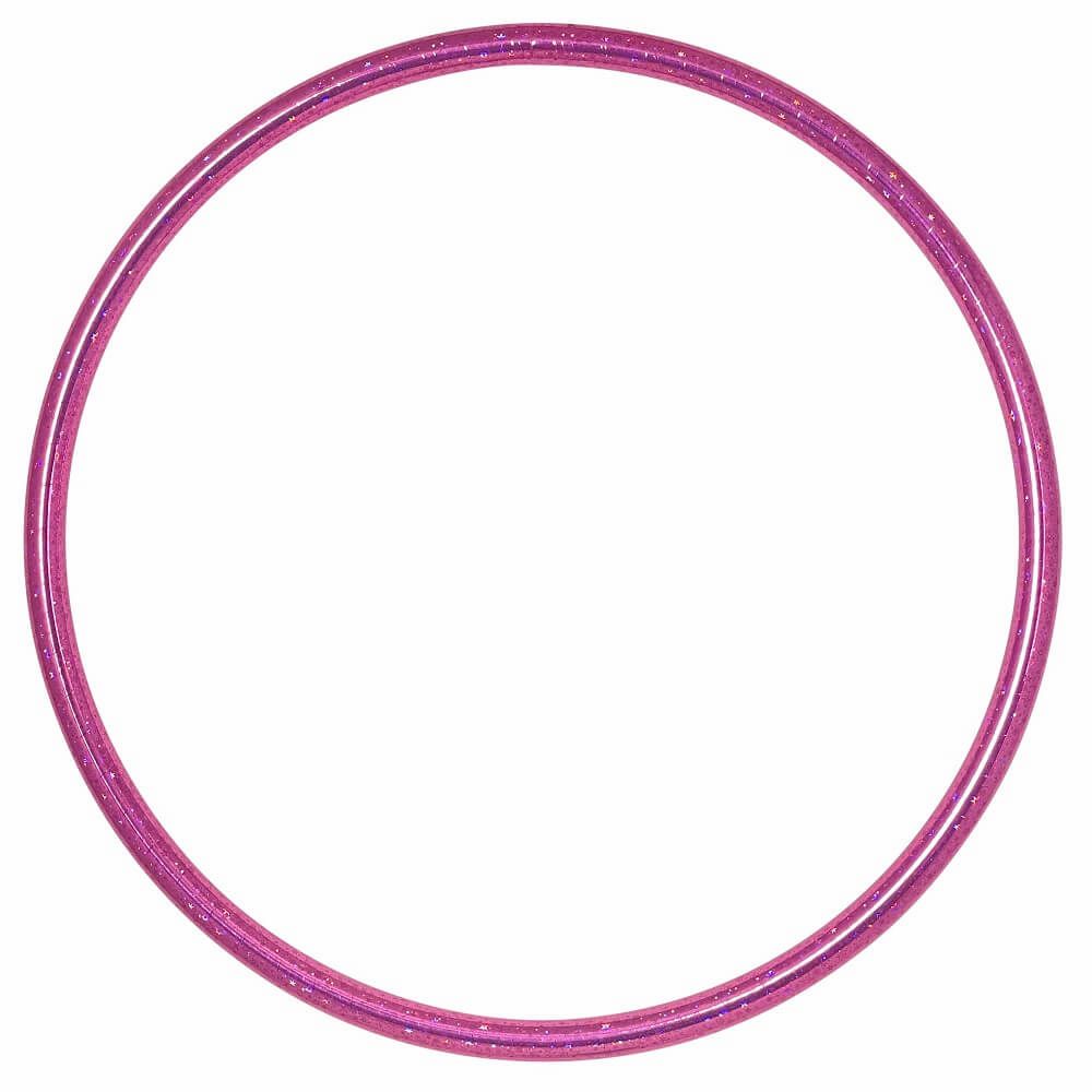 Hoopomania Sternen hula hoop enfant | Ø 80 cm | Rose