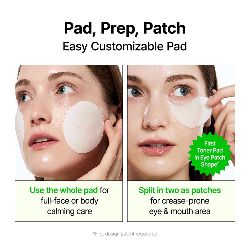 By Wishtrend Groene Thee & Ceramide Kalmerende Toner-Pads