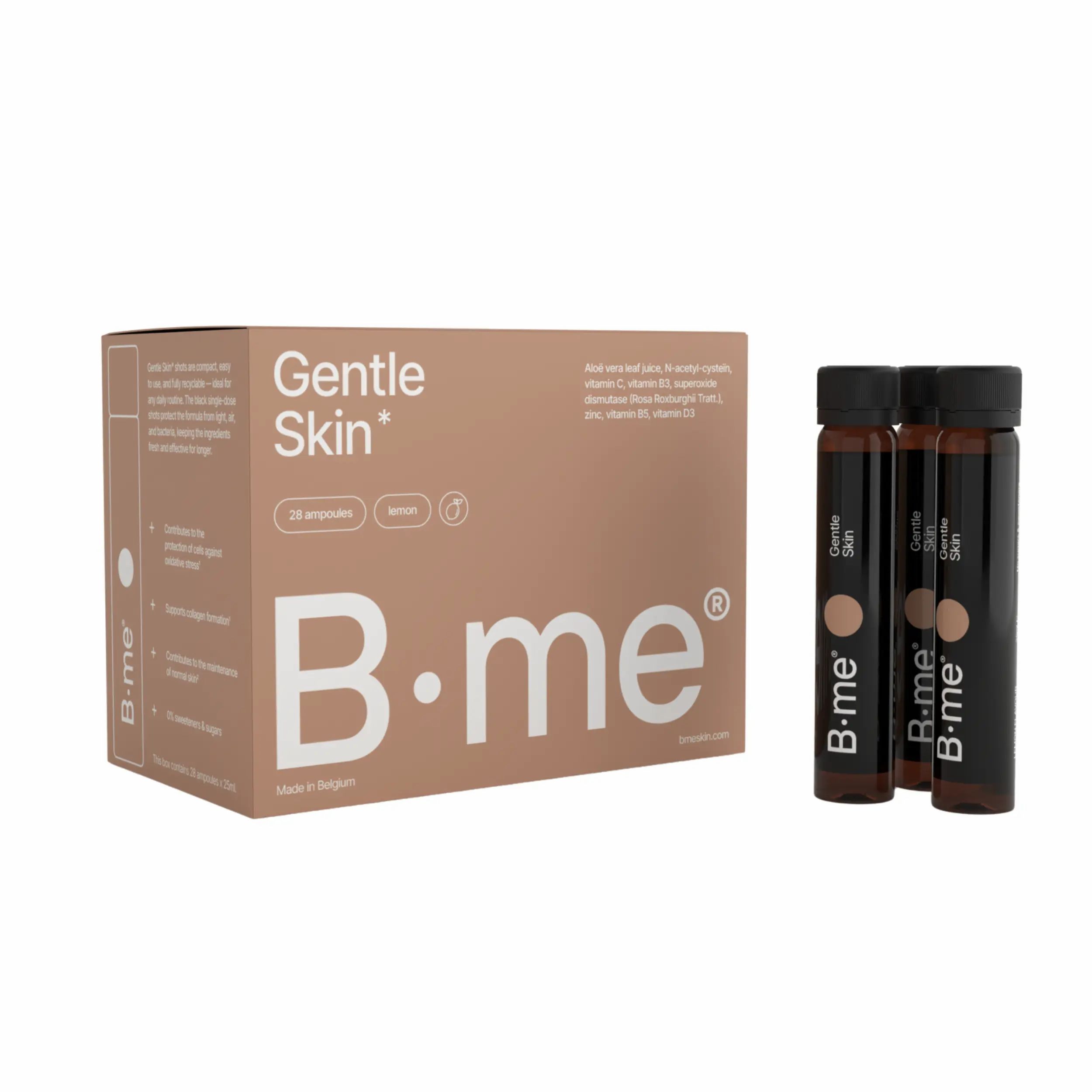 B.me® Gentle Skin+ – Complément alimentaire pour la peau sensible et sujette aux rougeurs