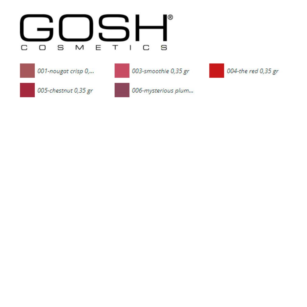 Gosh The Ultimate Lipliner With a Twist 001 Nougat Crisp