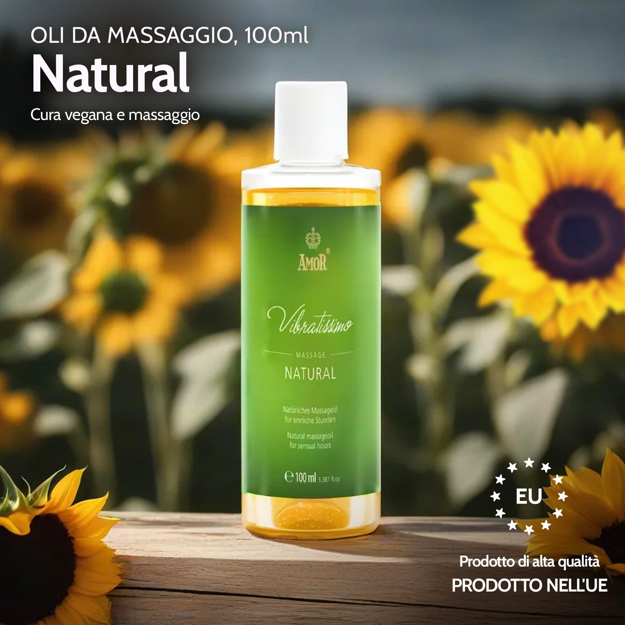 Vibratissimo Huile de Massage Natural