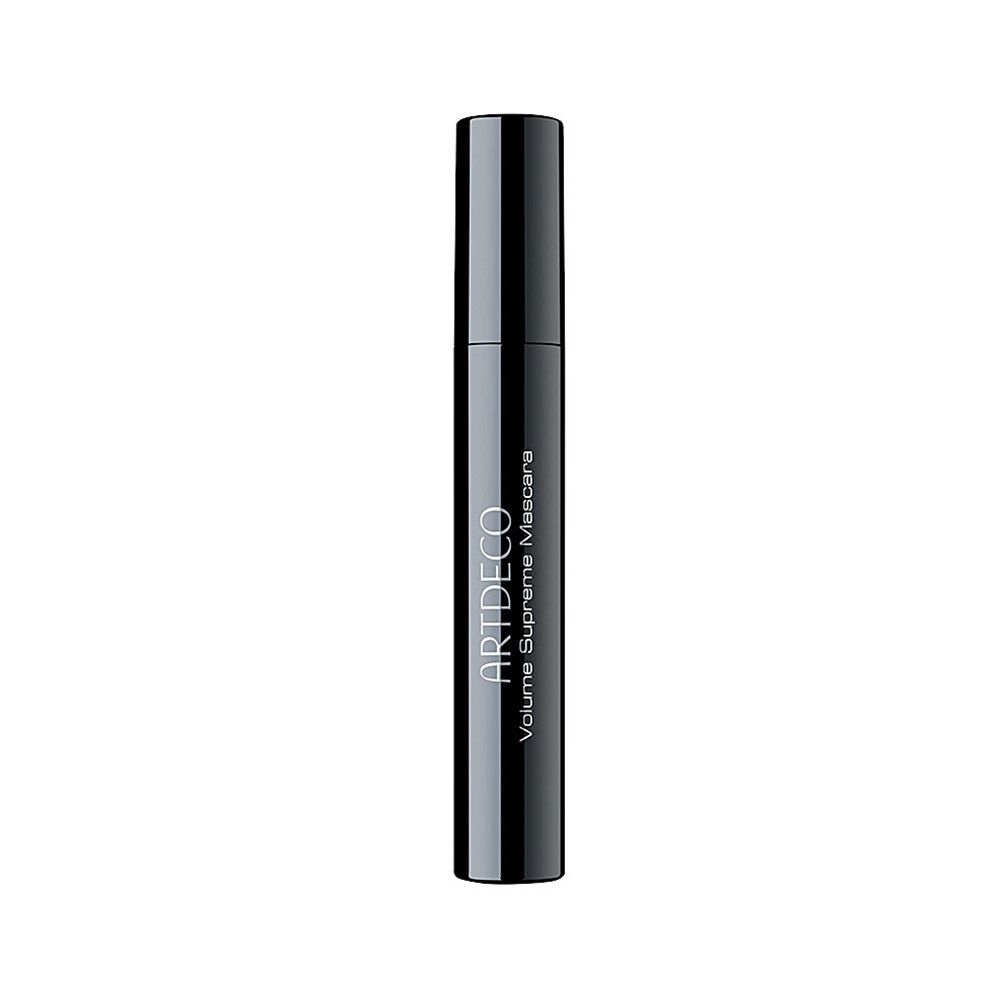 Tube de mascara Artdeco Volume Supreme noir avec bouchon fermé.